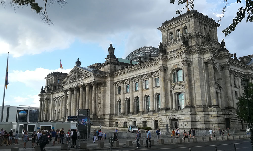 Palazzo Reichstag Parlamento della Germania